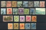 Монако XIX-XX век • лот 25 разных старинных марок • Used F-VF