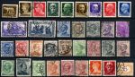 Италия • до 1940 г. • набор 34 разные старые марки • Used F-VF