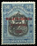 Северное Борнео 1922 г. Gb# 275 • 25 c. • Выставка "Малайя-Борнео" • надпечатка • MNH OG XF ( кат. - £20 )