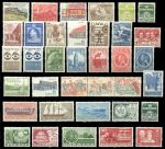 Дания 1937-1977 гг. • лот 36 старых чистых ** марок • MNH OG VF
