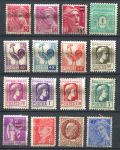 Франция 1924-1947 гг. • лот 16 старинных марок (стандарт) • MH OG F-VF