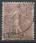 Франция 1903-1938 гг. • SC# 140 • 20 c. • Сеятельница • стандарт • Used F-VF ( кат.- $2 )