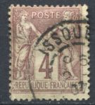 Франция 1877-1890 гг. SC# 90 • 4 c. • Мир и торговля • стандарт • Used F-VF ( кат.- $2 )