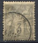 Франция 1877-1890 гг. SC# 97 • 3 c. • Мир и торговля • стандарт • Used F-VF ( кат.- $2 )