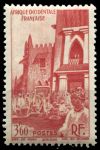 Французская Западная Африка 1947 г. • Iv# 35 • 3.60 fr. • осн. выпуск • рынок у крепостной стены • MH OG VF
