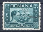 Румыния 1931 г. SC# 403 • 16 l. • Кароль I, Фердинанд и Кароль II • Used VF