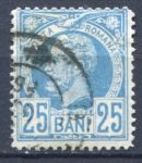 Румыния 1885-89 гг. SC# 79 • 25 b. • король Кароль I • Used VF