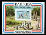 Барбуда 1984 г. • SC# 635 • $5 • Олимпиада-84, Лос-Анджелес • блок (б.з.) • MNH OG XF ( кат. - $6.50 )