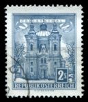 Австрия 1957-1961 гг. • Sс# 625 • 2 sh. • Виды страны • церковь р-на Кристкиндл • стандарт • Used F-VF