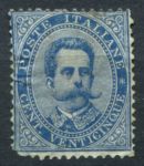 Италия 1879 г. • SC# 48 • 25 c. • Умберто I • MNG VG ( кат.- $125 )