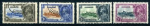 Гибралтар 1935 г. • Gb# 114-7 • 2 d. - 1 sh. • Серебряный юбилей правления Георга V • полн. серия • Used VF ( кат. - £45 )