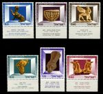 Израиль 1966 г. • SC# 323-8 • 15 a. - £1.15 • Сокровища национального музея • с купонами • полн. серия • MNH OG Люкс!