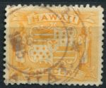 Гаваи 1894 г. • SC# 74 • 1 c. • осн. выпуск • герб территории • Used VF