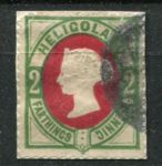 Гельголанд 1875-1890 гг. • Gb# 11 • 2 pf.(½ d.) • Королева Виктория • Used F-VF ( кат.- £600* )