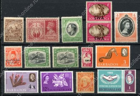 Британское содружество • 14 чистых(*) марок • MH OG VF