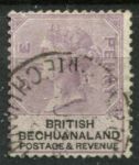Бечуаналенд 1888 г. • Gb# 10 • 1 d. • королева Виктория • стандарт • Used VF