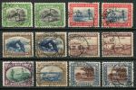 Юго-западная Африка 1931 г. • Gb# 74..96 • ½ d. .. 1 sh. • основной выпуск • 12 марок • англ. и афр. текст • Used F-VF