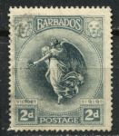 Барбадос 1920-1921 гг. • Gb# 204 • 2 d. • Победа в Первой мировой войне • Used VF ( кат.- £14 )