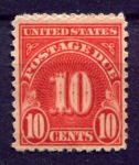 США 1931 г. • SC# J84 • 10 c. • служебный выпуск • MNG VF
