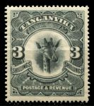 Танганьика 1922-1924 гг. • Gb# 85 • 3 sh. • осн. выпуск • жираф • MH OG VF ( кат. - £30 )