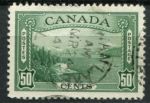 Канада 1938 г. • SC# 244 • 50 c. • Георг VI • основной выпуск • бухта Ванкувера • Used VF ( кат.- $ 6 )