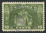 Канада 1934 г. • SC# 209 • 10 c. • 150-летие иммиграции британских лоялистов из США • Used VF ( кат.- $ 7,5 )
