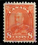 Канада 1930-1931 гг. • Sc# 172 • 8 c. • осн. выпуск • Георг V • Used VF ( кат. - $5.5 )