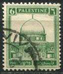 Палестина 1927-1945 гг. • Gb# 94 • 6 m. • 1-й выпуск • Мечеть Купол Скалы • Used VF