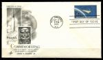США 1962 г. • SC# 1193 • 5$ • Космический полёт Дж Глена на корабле "Меркурий" • КПД(гаш. - мыс Канаверал)