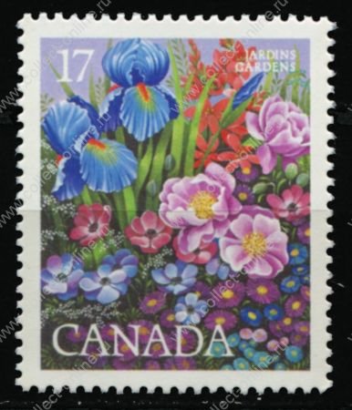 Канада 1980 г. • SC# 855 • 17 c. • Международный фестиваль цветов, Монреаль • MNH OG VF