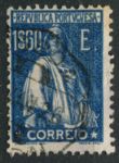 Португалия 1920 г. • Mi# 292 • 1.60 e. • (с именем гравёра) • богиня Церера • стандарт • Used VF ( кат.- € 8 )
