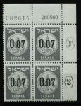 Израиль 1960 г. • Sc# 171A • 7 a. • Древние монеты Иудеи • № кв. блок с купонами • стандарт • MNH OG VF