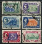 Иран 1949-1950 гг. • SC# 919..927 • 50 d. .. 10 R. • основной выпуск • архитектура страны ( 6 марок ) • Used VF