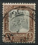 Малайя • Тренгану 1921-1941 гг. • Gb# 31 • 5 c. • султан Сулейман • стандарт • Used VF ( кат.- £ 6 )