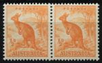 Австралия 1937-1949 гг. • Gb# 164 • ½ d. • кенгуру • стандарт • пара • MNH OG XF