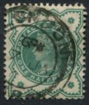 Великобритания 1900 г. • Gb# 213 • ½ d. • Королева Виктория • "Юбилейный" выпуск • стандарт • Used F-VF ( кат.- £ 2,25 )