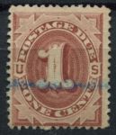 США 1884 г. • SC# J15 • 1 c. • служебный выпуск • Used F ( кат.- $ 7 )