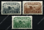 Польша 1948 г. • Mi# 487-9 • 3 - 15 zt. • Велогонка "Вокруг Польши" • полн. серия • MH OG XF ( кат.- €9- )