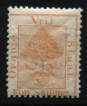 Оранжевое свободное государство 1868-1894 гг. • GB# 8 • 1 sh. • 1-й выпуск • стандарт • MH OG VF ( кат. - £100 )