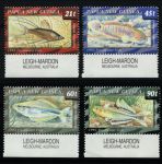 Папуа-Новая Гвинея 1993 г. • SC# 810-3 • 21 - 90 t. • Рыбы • MNH OG XF+ • полн. серия ( кат.- $7 )