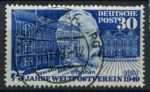 Германия • ФРГ 1949 г. • Mi# 116 • 30 pf. • 75-летие Всемирного почтового союза(UPU) • Used XF- ( кат.- €48 )
