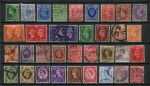 Великобритания • XIX-XX век • набор 34 разные марки • стандарт • Used VF