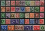 Великобритания • XIX-XX век • набор 40 разных марок • стандарт • Used VF