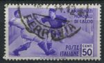 Италия 1934 г. • SC# 326(Mi# 481) • 50 c. • Первенство мира по футболу • Used VF ( кат.- $2 )
