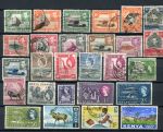 Кения, Уганда и Танганьика 1935-1967 гг. • Георг V - Елизавета II • лот 27 марок • Used F-VF