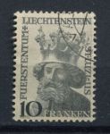 Лихтенштейн 1946 г. • Mi# 247 • 10 fr. • Папа Луций I • Used VF ( кат.- € 50 )
