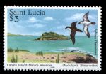 Сент-Люсия 1985 г. • SC# 773 • $3 • Перелетные птицы • концовка серии • MNH OG XF ( кат.- $2.50 )