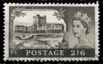 Великобритания 1955-1958 гг. • Gb# 536 • 2s.6d. • Замки Великобритании (1-й выпуск) • Кэррикфергюс • Used VF ( кат.- £2,5 )