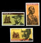 Южная Африка 1968 г. Gb# 273-5 • открытие памятника Альберту Херцогу • MNH OG XF • полн. серия
