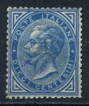 Италия 1863-1877 гг. • SC# 28 • 10 c. • Виктор Эммануил II • MNG VF ( кат.- $800+ ) ®